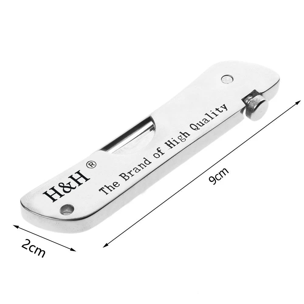 1-10PCS 2 In 1 Stainless Steel Key Decoder Precision Hook And Pick Set Lock Decoder O-ring Pickup Kit Maintenance Repair Hand To