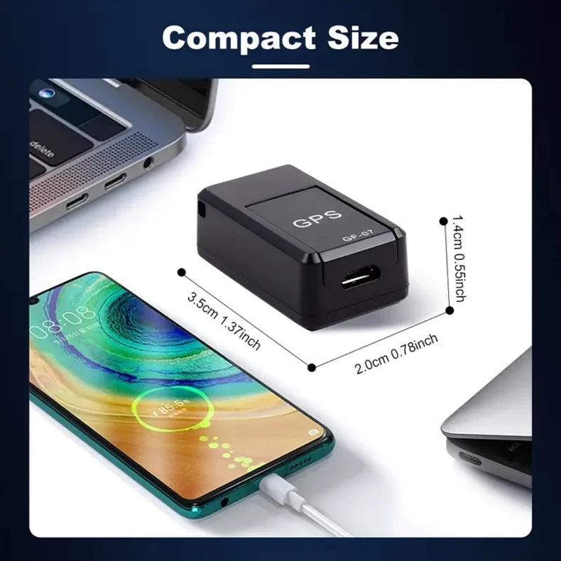 Mini GF-07 GPS Tracker Car Bike Bicycle Pets Children Real Time Tracking Positioner Strong Magnetic Anti-lost Locator