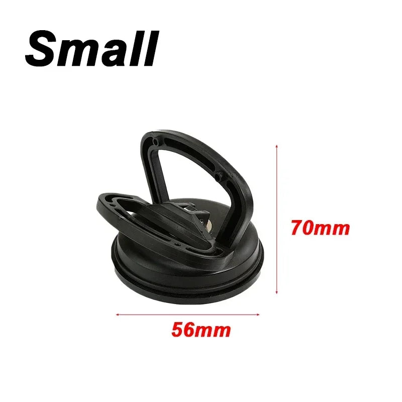 Ventouse de réparation de carrosserie voiture pour enlever les bosses ou pour fixer du verre, tire-bosse de 2 pouces en ventouse noire/orange.
