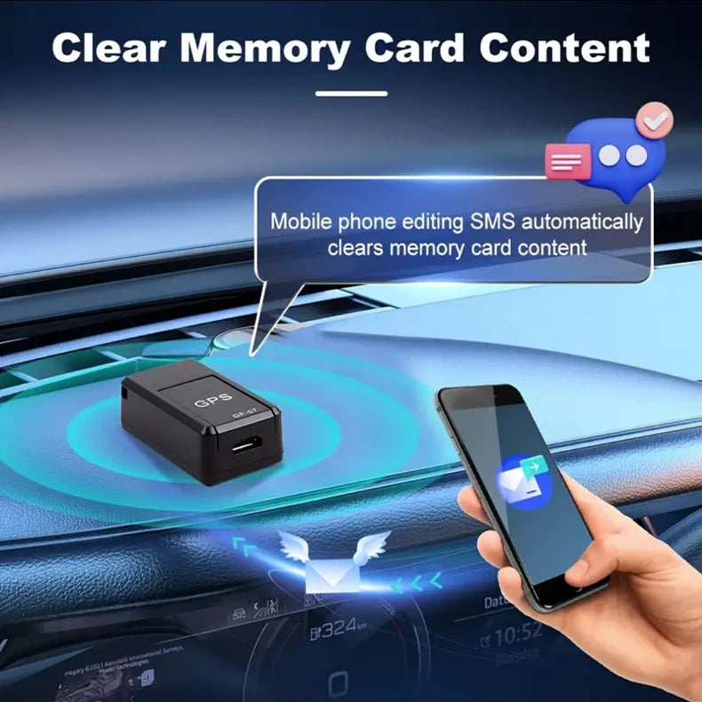 Mini GF-07 GPS Tracker Car Bike Bicycle Pets Children Real Time Tracking Positioner Strong Magnetic Anti-lost Locator
