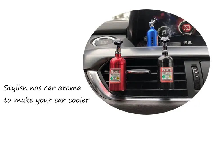 Désodorisant d'air de voiture en bouteille de nitrate d'azote NOS, diffuseur d'air, aromathérapie