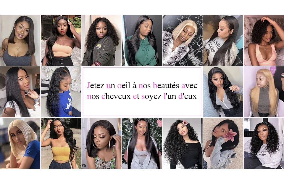 Perruques en cheveux humains en dentelle 360 HD à vagues profondes brésiliennes, perruque frontale en dentelle bouclées en cheveux pour femmes, pré-épilées