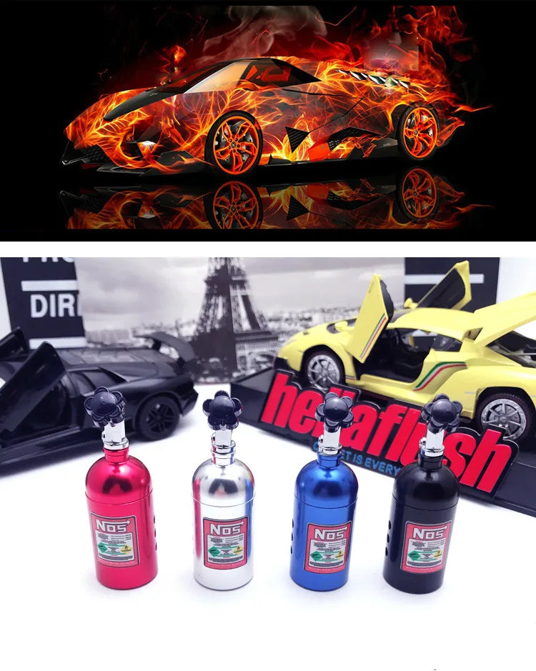Désodorisant d'air de voiture en bouteille de nitrate d'azote NOS, diffuseur d'air, aromathérapie