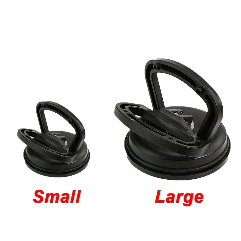 Ventouse de réparation de carrosserie voiture pour enlever les bosses ou pour fixer du verre, tire-bosse de 2 pouces en ventouse noire/orange.