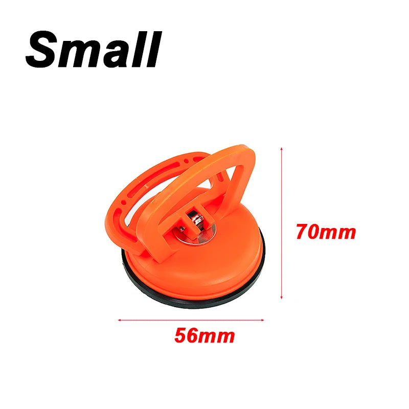 Ventouse de réparation de carrosserie voiture pour enlever les bosses ou pour fixer du verre, tire-bosse de 2 pouces en ventouse noire/orange.