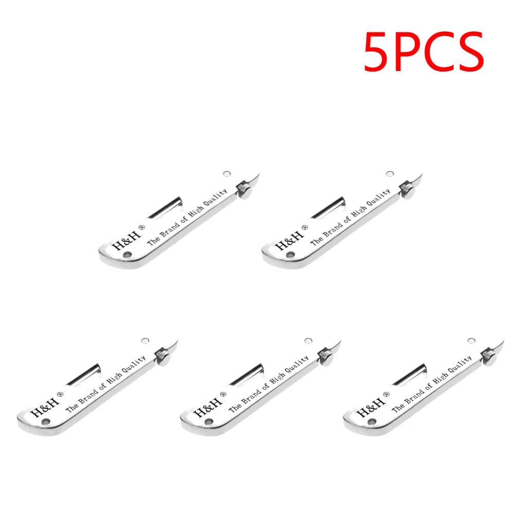 1-10PCS 2 In 1 Stainless Steel Key Decoder Precision Hook And Pick Set Lock Decoder O-ring Pickup Kit Maintenance Repair Hand To