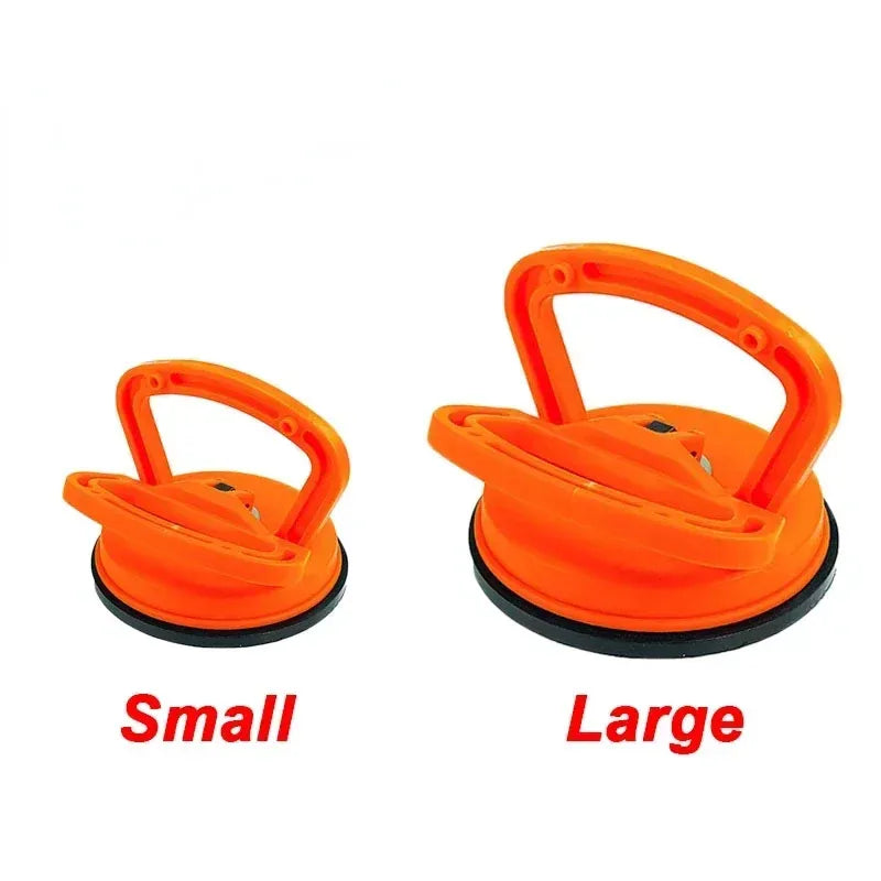 Ventouse de réparation de carrosserie voiture pour enlever les bosses ou pour fixer du verre, tire-bosse de 2 pouces en ventouse noire/orange.