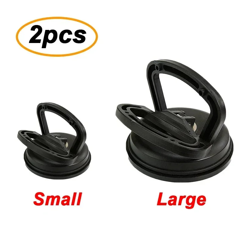 Ventouse de réparation de carrosserie voiture pour enlever les bosses ou pour fixer du verre, tire-bosse de 2 pouces en ventouse noire/orange.