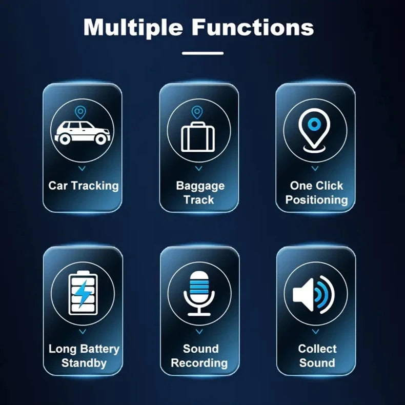 Mini GF-07 GPS Tracker Car Bike Bicycle Pets Children Real Time Tracking Positioner Strong Magnetic Anti-lost Locator