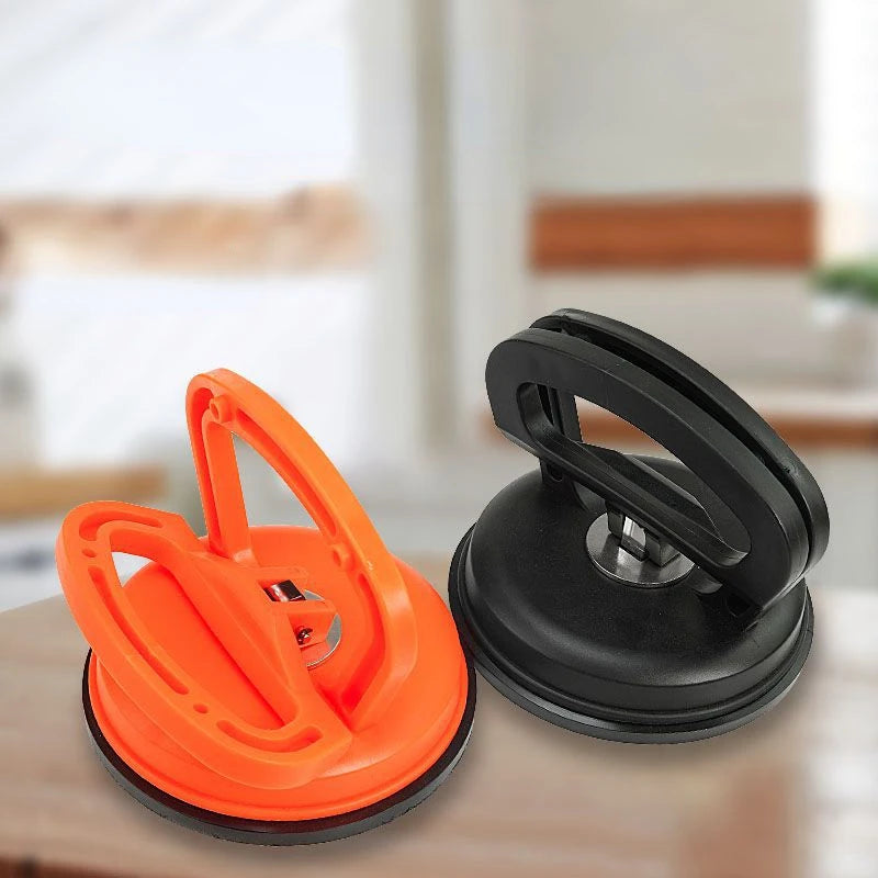 Ventouse de réparation de carrosserie voiture pour enlever les bosses ou pour fixer du verre, tire-bosse de 2 pouces en ventouse noire/orange.