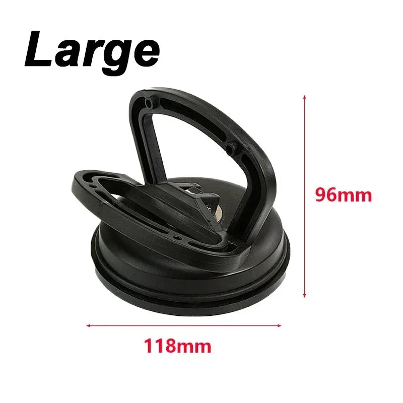 Ventouse de réparation de carrosserie voiture pour enlever les bosses ou pour fixer du verre, tire-bosse de 2 pouces en ventouse noire/orange.